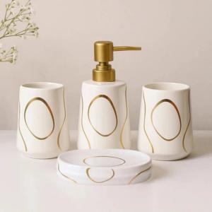 Accesorio baño ceramica 5 piezas 091