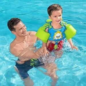 Chaleco salva vidas + flotadores BESTWAY 32257