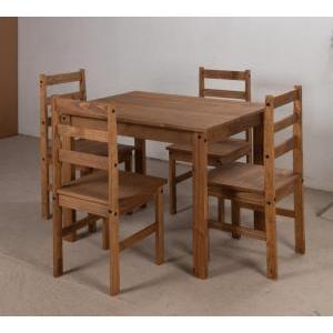 Juego Comedor 4S Madera Mexicano Gromoveis CERA