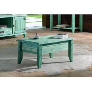Mesa de Living WIN acqua madera gis