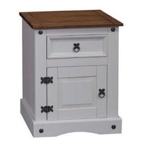 Mesa de Luz 1C 1P VB381 Mexicana Nevada madera gis