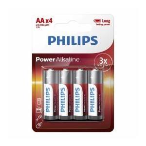 Pila AA PHILIPS Alcalina X4