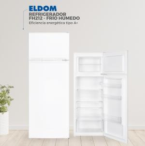 Refrigerador Frio Humedo ELDOM FH212 Blanca G:2A