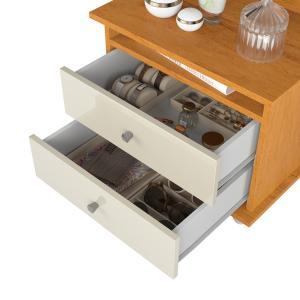 Tocador con espejo Patrimar MAGIC Cinamomo / blanco 10000911